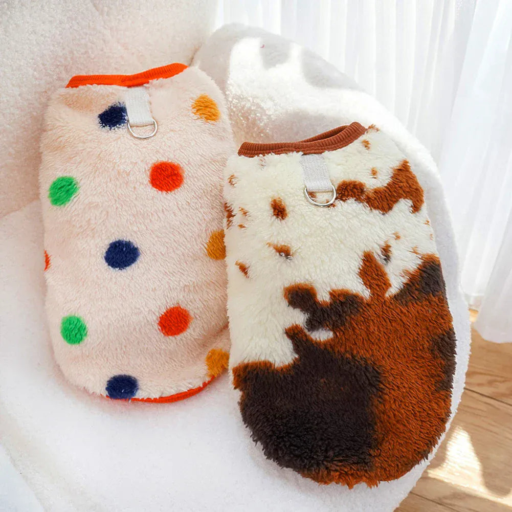 Winter Pet Flannel Coat | Warm Dog & Cat Pajamas for Small to Large Breeds – M to 7XL, 5-35kg