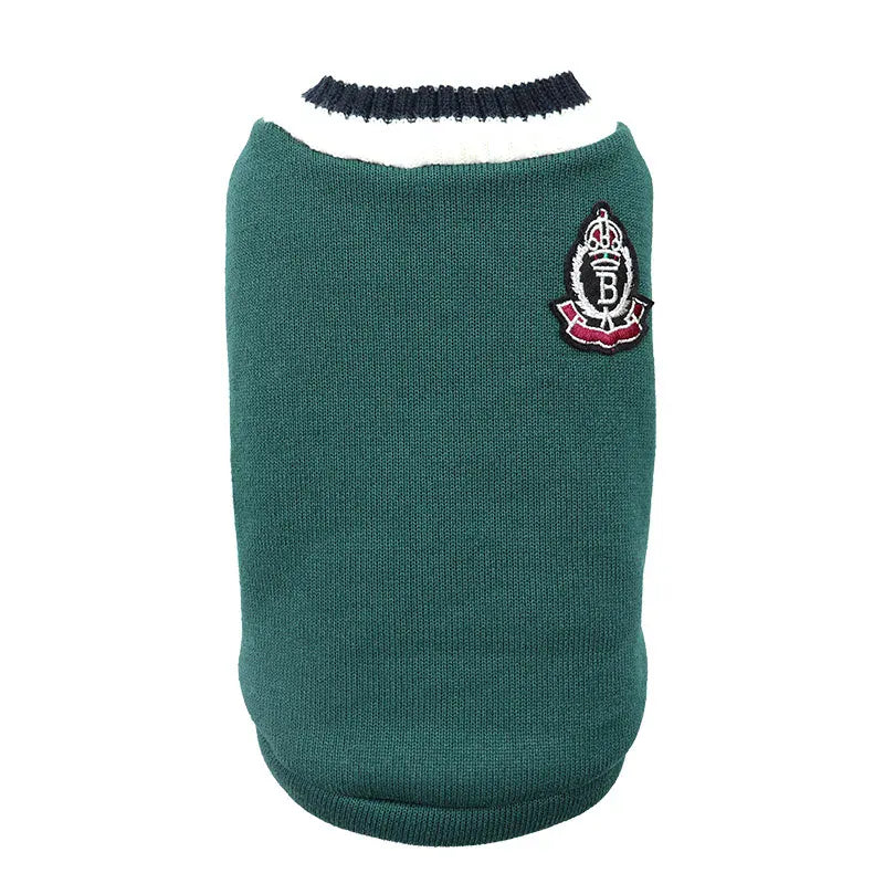 Winter Pet Sweater Pullover | Cozy Dog & Cat Vest, Puppy Jacket & Kitty Costume