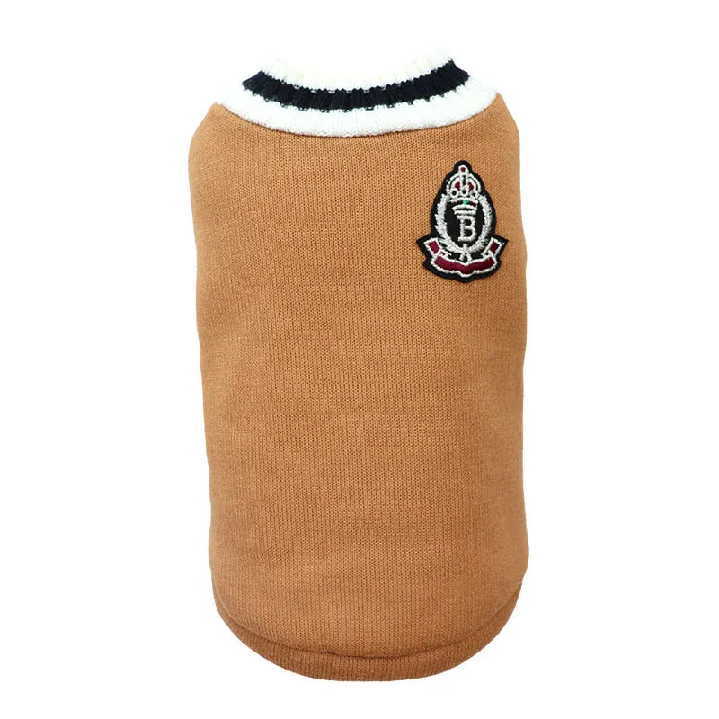 Winter Pet Sweater Pullover | Cozy Dog & Cat Vest, Puppy Jacket & Kitty Costume