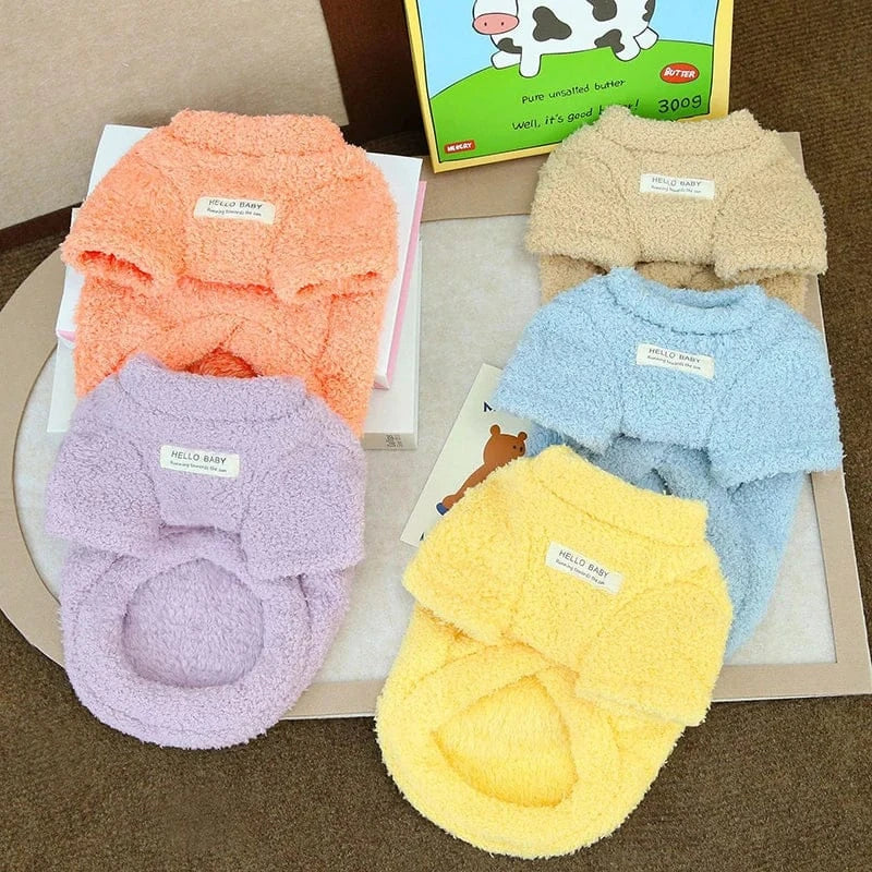 Winter Warm Dog Coat | Soft Jacket for Small Dogs | Chihuahua & Yorkie Puppy Clothes | Cozy Pet Outfit for Cold Weather
