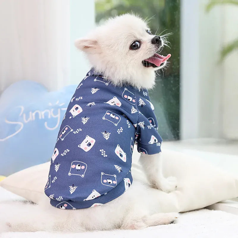 Winter Warm Small Dog Hoodie | Soft Pet Sweatshirt for Bulldogs, Chihuahuas & Shih Tzus | Cozy Puppy & Cat Pullover Coat