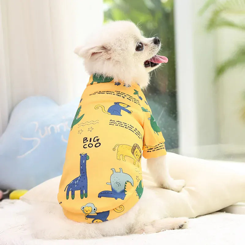 Winter Warm Small Dog Hoodie | Soft Pet Sweatshirt for Bulldogs, Chihuahuas & Shih Tzus | Cozy Puppy & Cat Pullover Coat