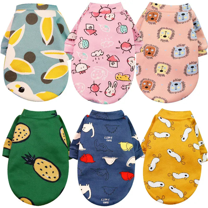 Winter Warm Small Dog Hoodie | Soft Pet Sweatshirt for Bulldogs, Chihuahuas & Shih Tzus | Cozy Puppy & Cat Pullover Coat