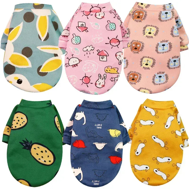 Winter Warm Small Dog Hoodie | Soft Pet Sweatshirt for Bulldogs, Chihuahuas & Shih Tzus | Cozy Puppy & Cat Pullover Coat